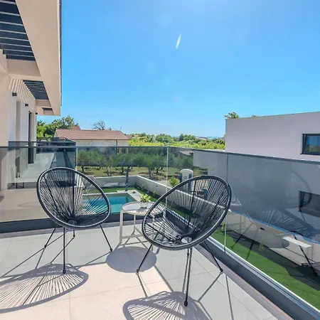 Brand New Orca-premium Luxury With Heated Saltwater Pool * Privlaka (Zadar)